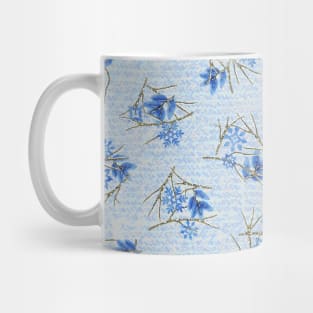 Branches & Snow crystals Mug